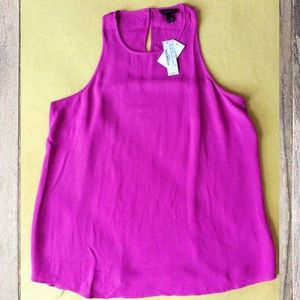 NWT J. Crew Bright Fuchsia Blouse 12